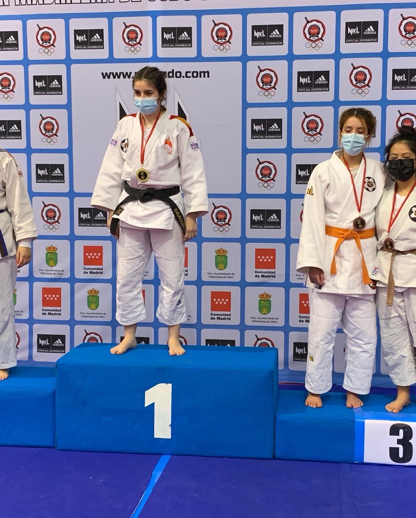 4 medallas en la Copa de España de JIU-JITSU de Madrid. 12-02-22. RESULTADOS.